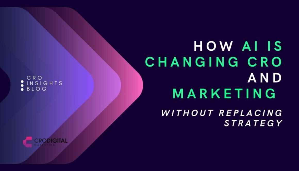 CRO Insights How AI Is Changing CRO and Marketing